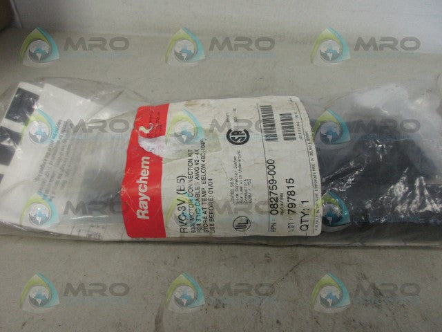 RAYCHEM RVC-3V MOTOR CONNECTION KIT *NEW IN FACTORY BAG*