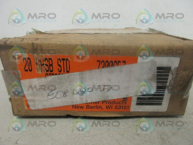 REXNORD 7300657 20SHSBSTD STRAIGHT BORE HUB 2-1/8" *NEW IN BOX*