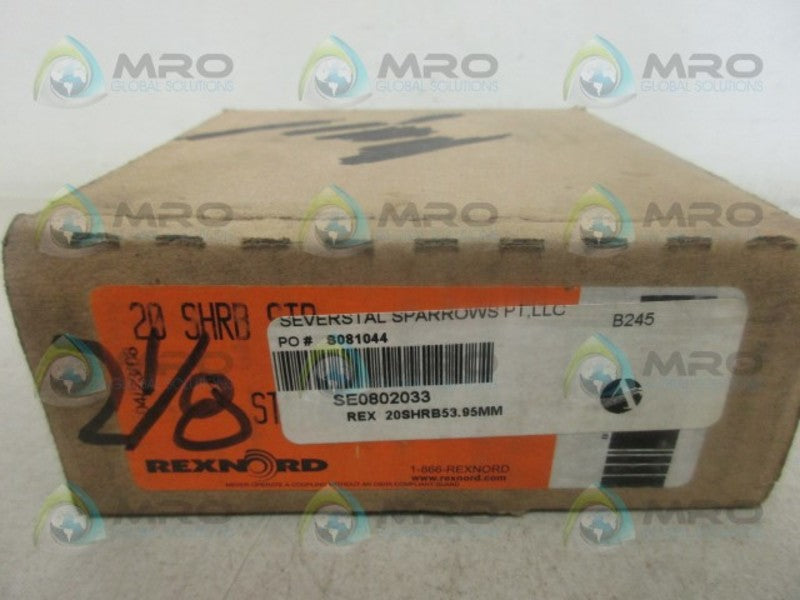 REXNORD 20SHRBSTD BEARING *NEW IN BOX*