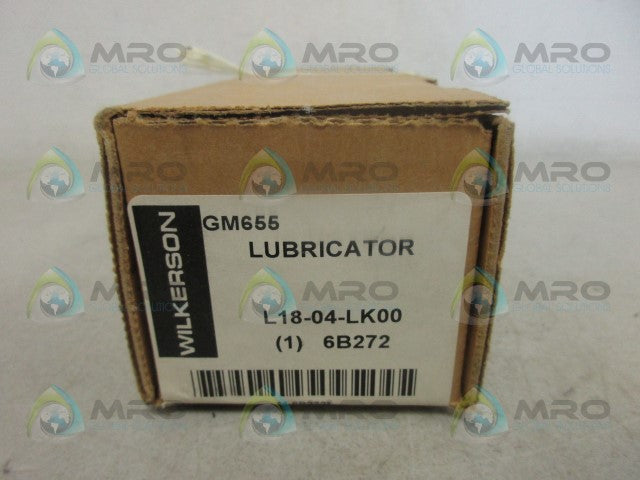WILKERSON L18-04-LK00 LUBRICATOR *NEW IN BOX*