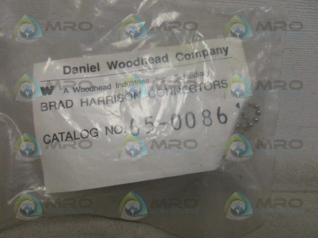 DANIEL WOODHEAD 65-0086 CLOSURE CAP *NEW IN FACTORY BAG*