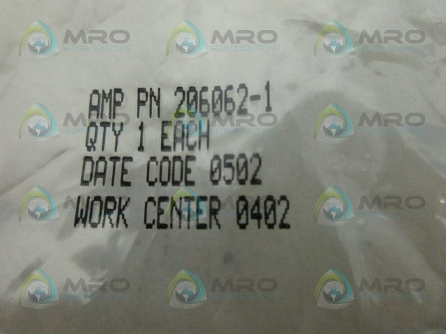 AMP 206062-1 CABLE CONNECTOR *NEW IN FACTORY BAG*
