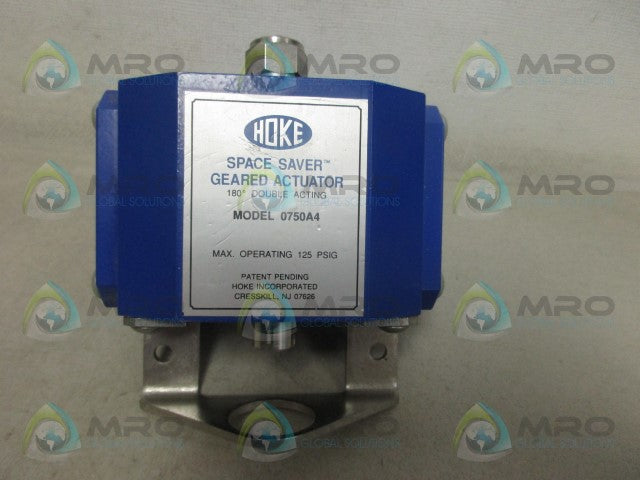 HOKE 0750A4 GEARED ACTUATOR *NEW NO BOX*