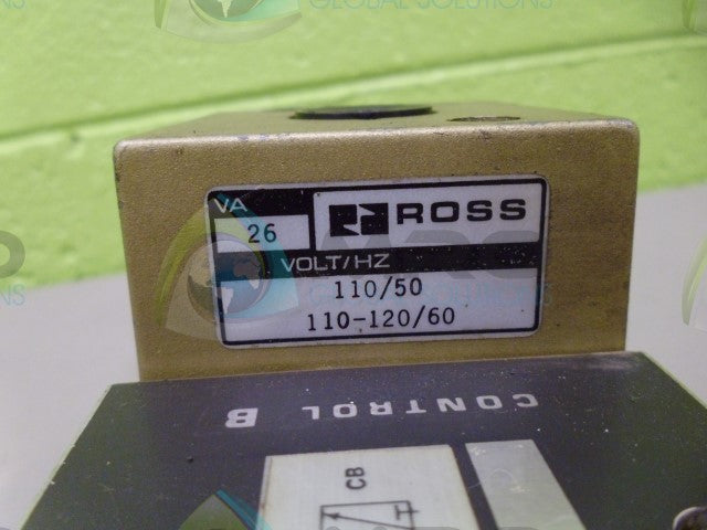 ROSS 7076A3301 5/2 SINGLE SOLENOID PILOT SPRING RETURN *NEW NO BOX*