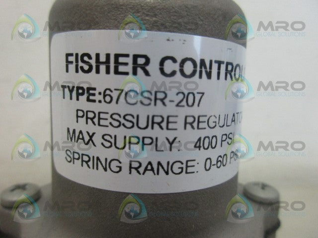 FISHER 67CSR-207 PRESSURE REGULATOR *NEW IN BOX*