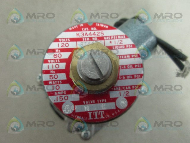 ITT K3A442S GAS VALVE *NEW IN BOX*
