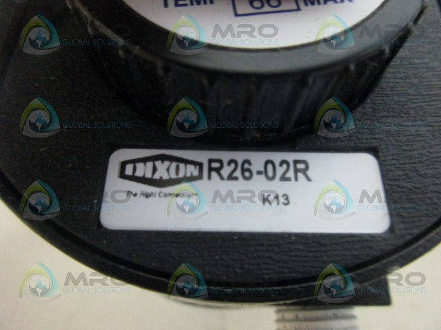 DIXON R26-02R REGULATOR *NEW IN BOX*