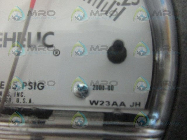 DWYER 2000-00 PRESSURE GAUGE *NEW IN ORIGINAL PACKAGE*
