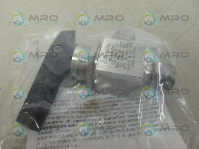 SWAGELOK SS-44S6-A VALVE *NEW IN BOX*