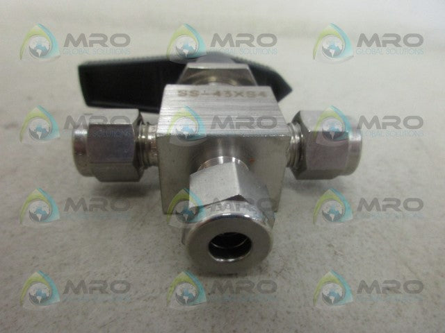 WHITEY SS-43XS4 VALVE *NEW NO BOX*