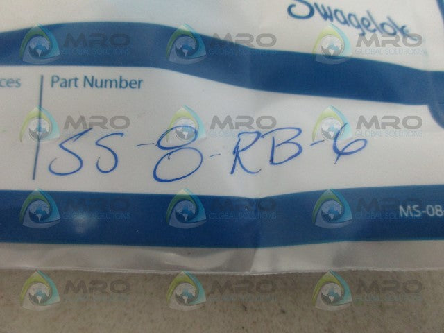 SWAGELOK SS-8-RB-6 BUSHING *NEW IN FACTORY BAG*