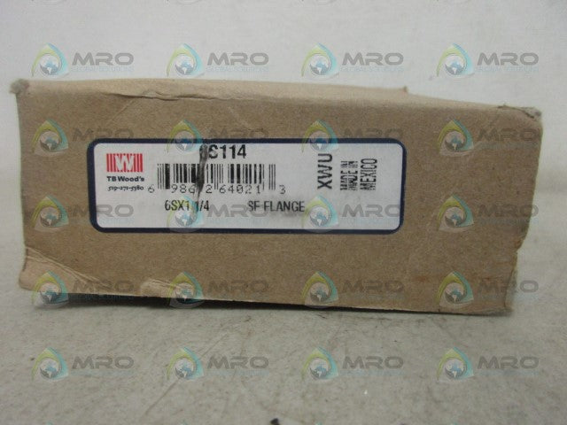 TB WOODS 6SX1-1/4 FLANGE *NEW IN BOX*
