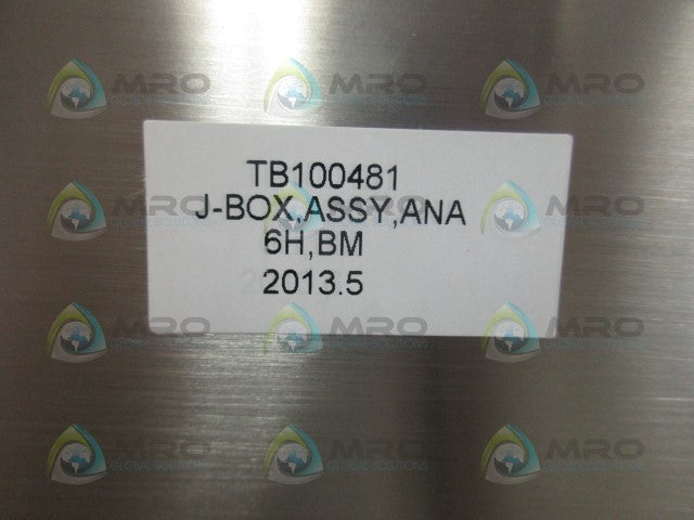 METTLER TOLEDO TB100481 JUNCTION BOX *NEW NO BOX*