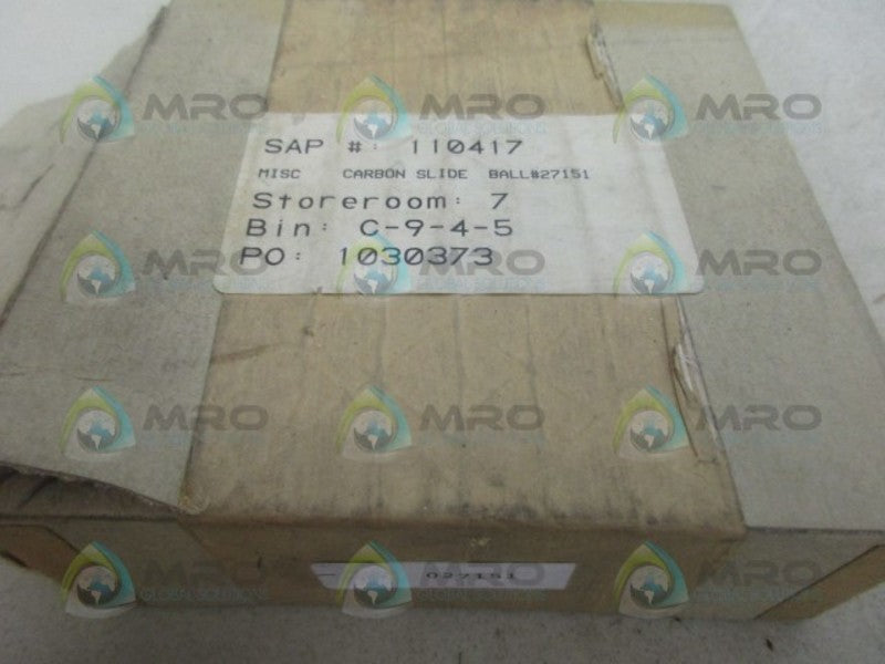 INDUSTRIAL MRO 110417 CARBON SLIDE *NEW IN BOX*