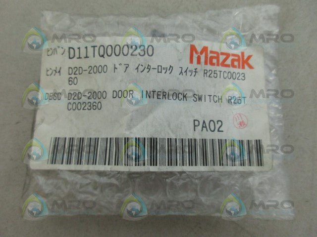 IDEC D2D-2000 INTERLOCK SWITCH *NEW IN FACTORY BAG*