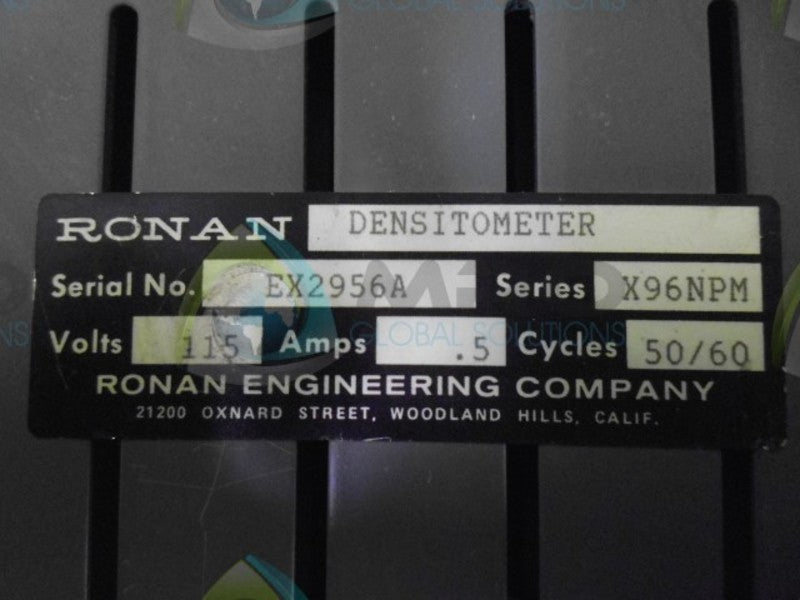 RONAN EX2956A DENSITOMTER *USED*