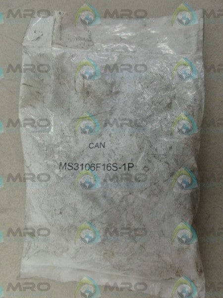 AMPHENOL MS3106F16S-1P CONNECTOR *NEW IN FACTORY BAG*