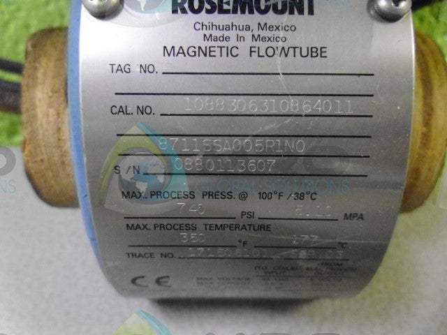 ROSEMOUNT 8711SSA005R1N0 FLOWTUBE *NEW NO BOX*