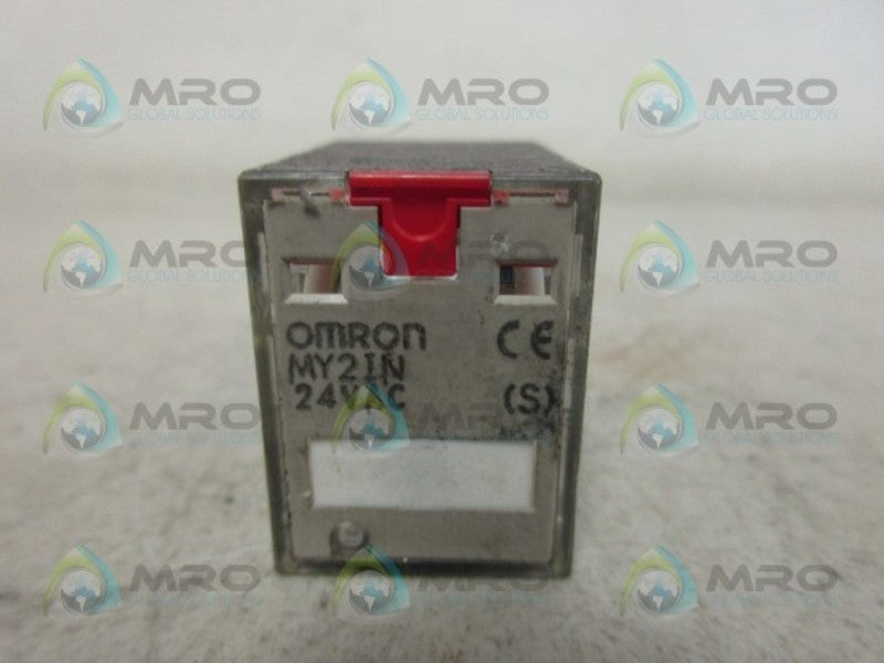 OMRON MY2IN RELAY 24V *USED*