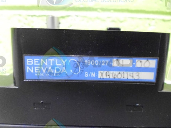 BENTLY NEVADA 1900/27-01-00 MONITOR *USED*