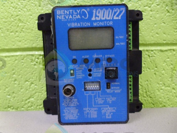 BENTLY NEVADA 1900/27-01-00 MONITOR *USED*
