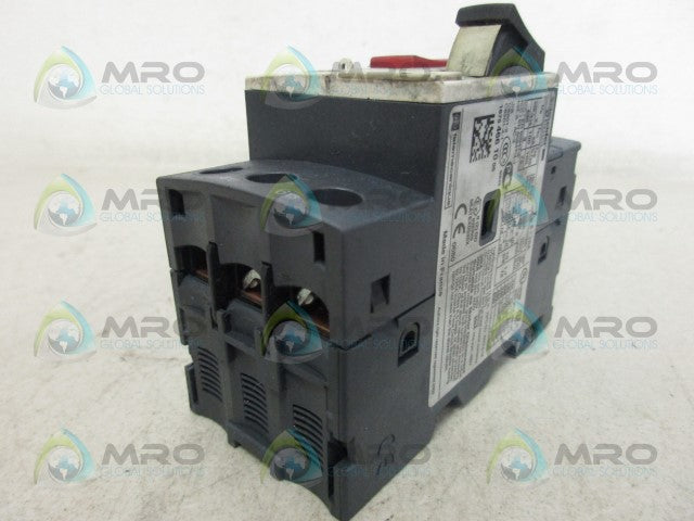 SCHNEIDER ELECTRIC GV2ME14 CIRCUIT BREAKER *USED*
