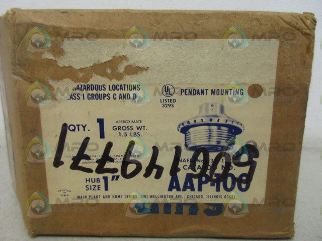 APPLETON AAP-100 HUB *NEW IN BOX*
