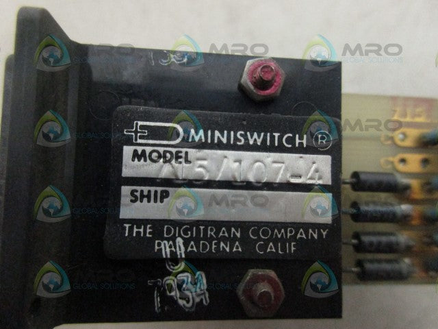DIGITRAN 715/107-4 MINISWITCH *USED*