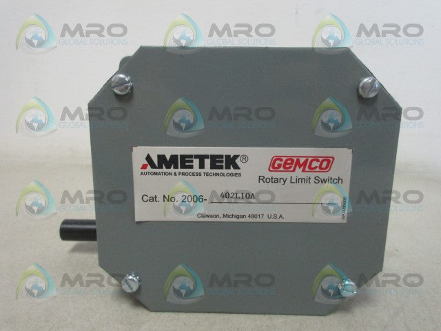 AMETEK 2006-402L10A ROTARY LIMIT SWITCH *NEW IN BOX*