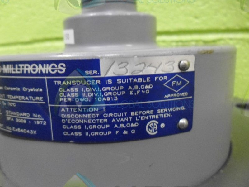 MILLTRONICS 13243 TRANSDUCER *NEW NO BOX*