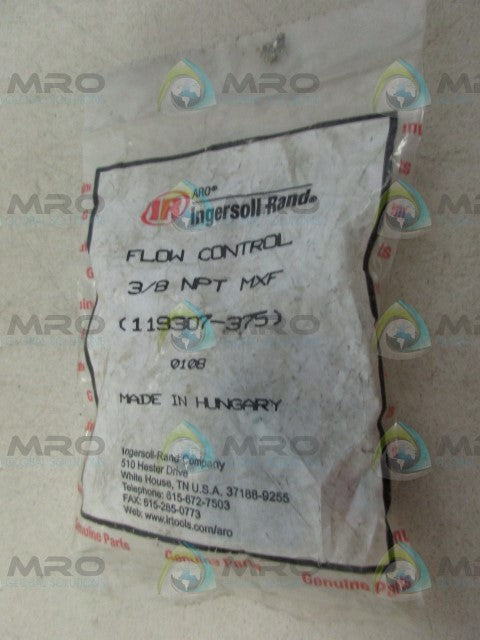ARO 119307-375 FLOW CONTROL VALVE *NEW IN FACTORY BAG*