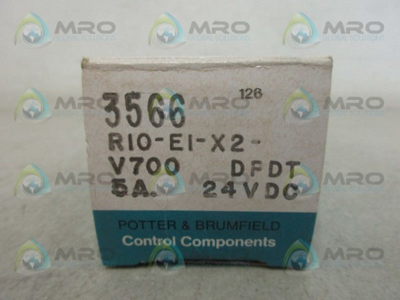 POTTER & BRUMFIELD R10-E1X2-V700 RELAY *NEW IN BOX*