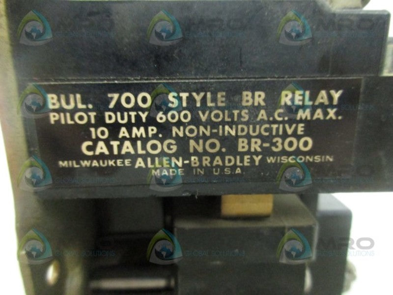 ALLEN BRADLEY BR-300 RELAY *USED*