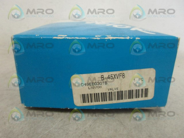 SWAGELOK B-45XF8 VALVE *NEW IN BOX*