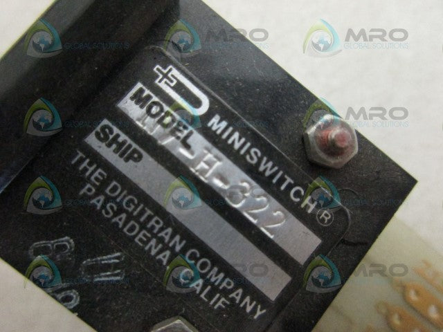 DIGITRAN N7-H-322 MINISWITCH *NEW NO BOX*