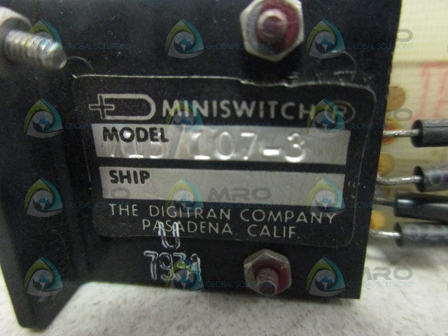 DIGITRAN 715/107-3 MINISWITCH (AS PICTURED) *USED*