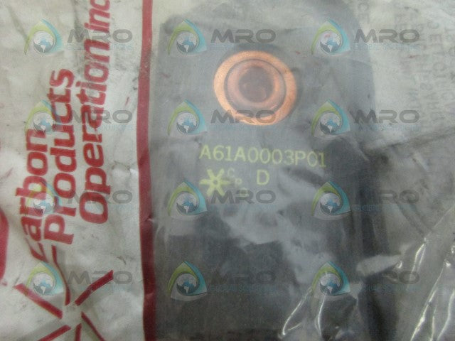 CARBON PRODUCTS A61A0003P01 CARBON BRUSH *NEW IN FACTORY BAG*