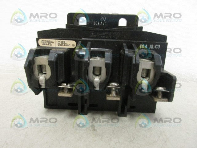 GOULD P4320 CIRCUIT BREAKER *NEW NO BOX*