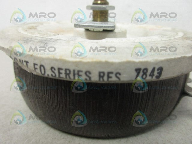 OHMITE 7843 RHEOSTAT (AS PICTURED) *USED*
