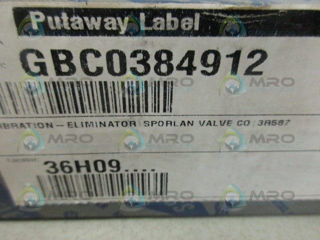 SPORLAN GBC0384912 HOSE *NEW IN BOX*