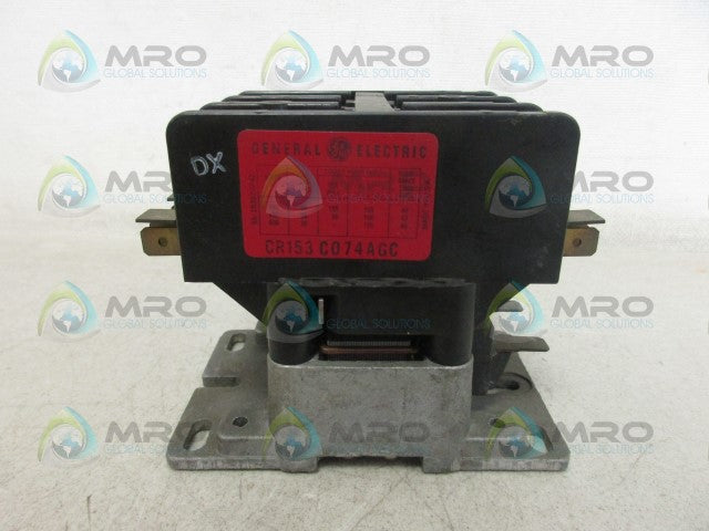 GENERAL ELECTRIC CR153C074AGC CONTACTOR *USED*