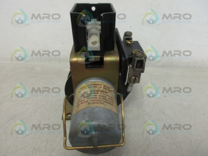 GENERAL ELECTRIC CR124Y0D3810B TRIP RELAY *USED*
