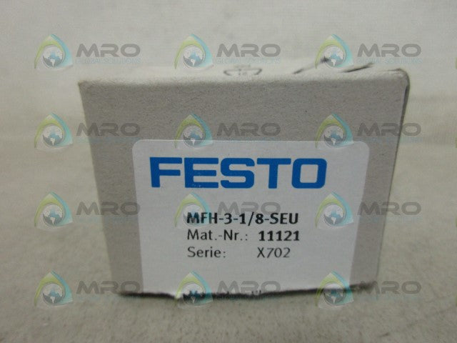 FESTO MFH-3-1/8-SEU VALVE *NEW IN BOX*