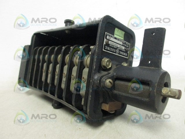 GENERAL ELECTRIC 16SB1183B8493G5 AUXILARY SWITCH *USED*