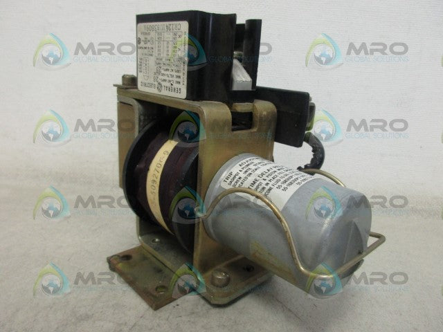 GENERAL ELECTRIC CR124Y0B3809A TRIP RELAY *USED*
