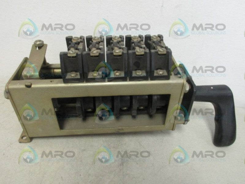 GENERAL ELECTRIC IC3012M253HA5C MASTER SWITCH *USED*