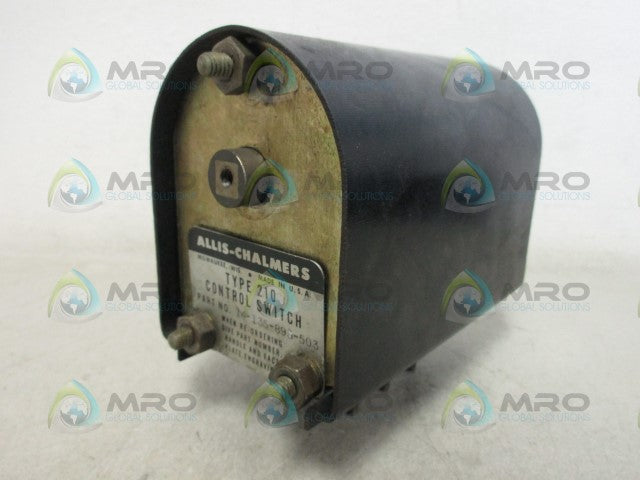 ALLIS-CHALMERS 14-135-893-503 CONTROL SWITCH *USED*