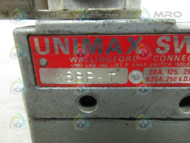 UNIMAX SWITCH KSBP-T SWITCH *USED*