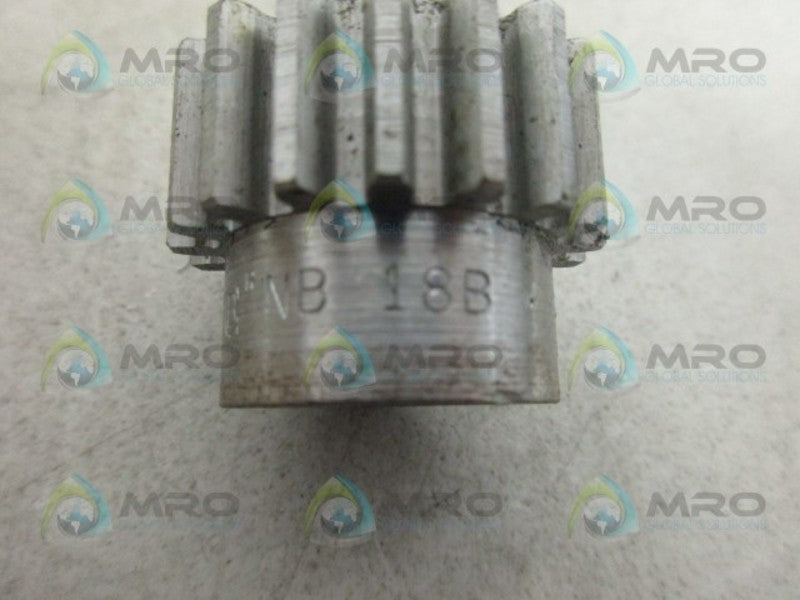 BOSTON GEAR NB18B SPUR GEAR *USED*