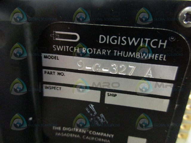 DIGITRAN 9-G-327A DIGISWITCH *NEW NO BOX*